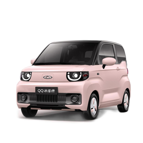 China Chery Mini coche eléctrico QQ Helado 3 puertas 4 plazas 20kw Coche de nueva energía