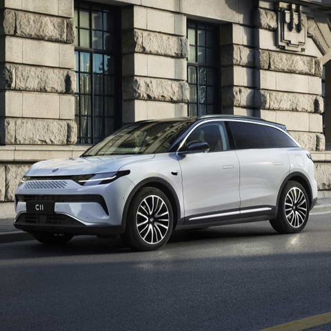 Vehículos eléctricos de nueva energía Leapmotor C11 2023, coches eléctricos puros 500, automóviles inteligentes para adultos